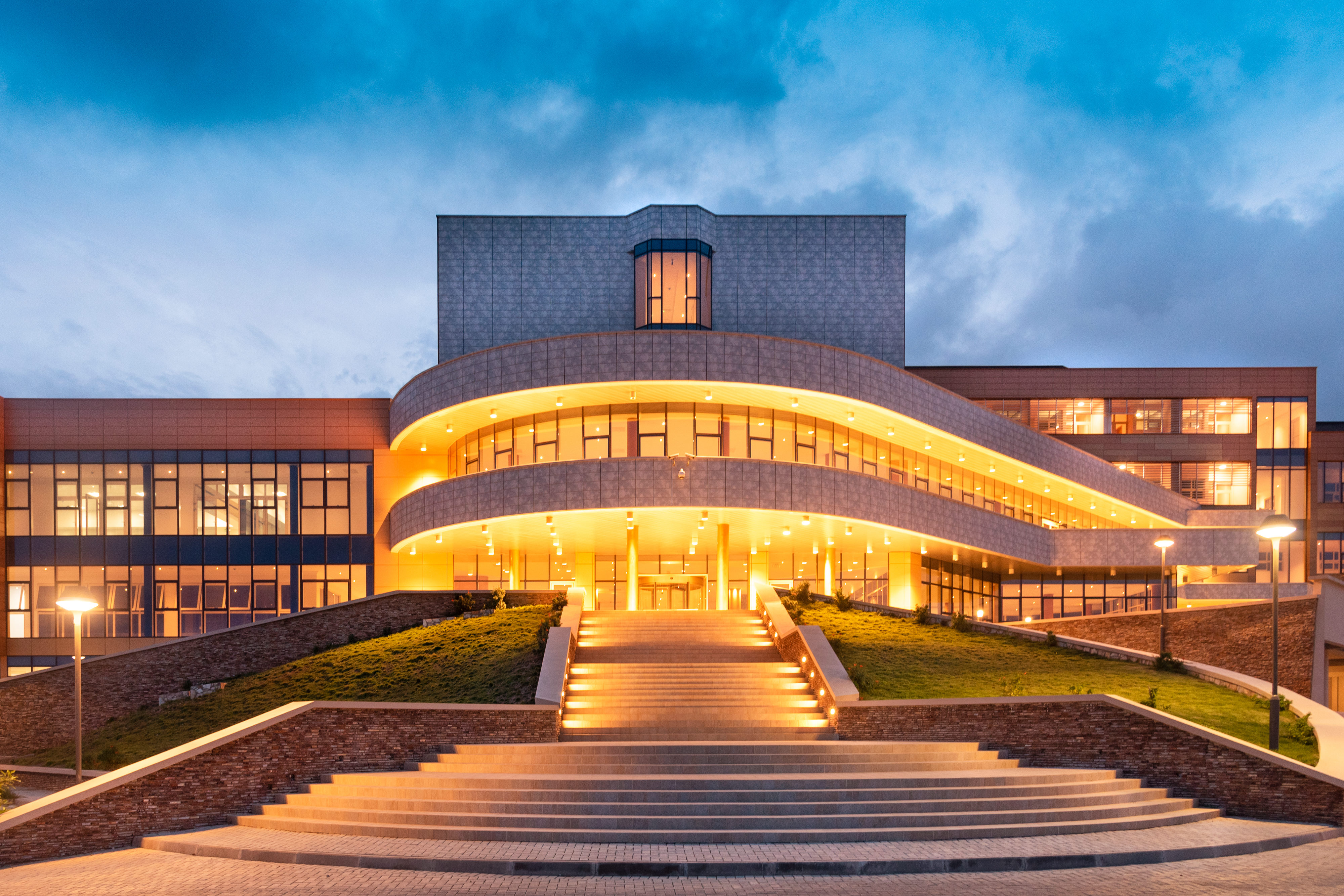 rendering of a hospitality building