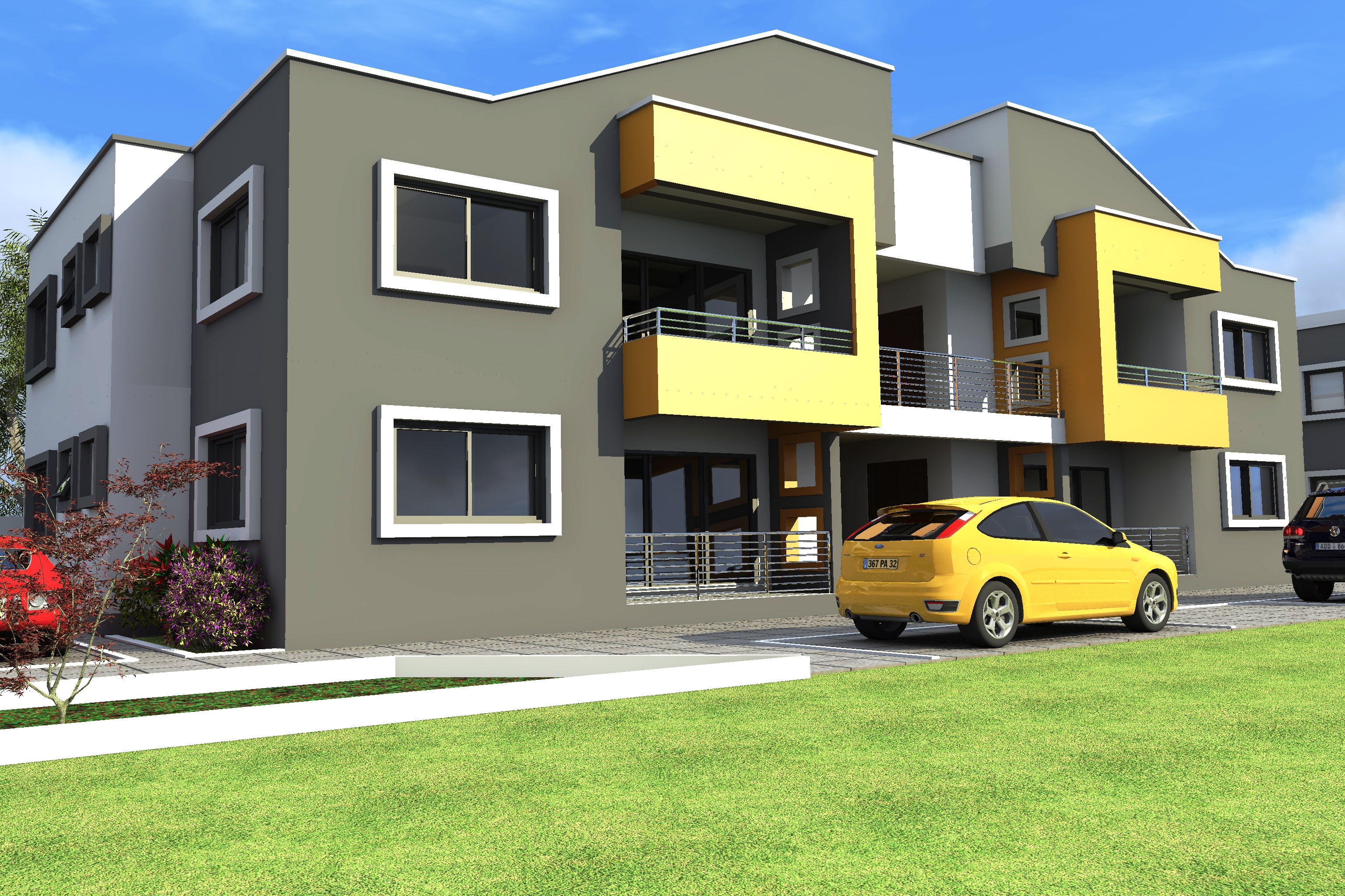 rendering of a house